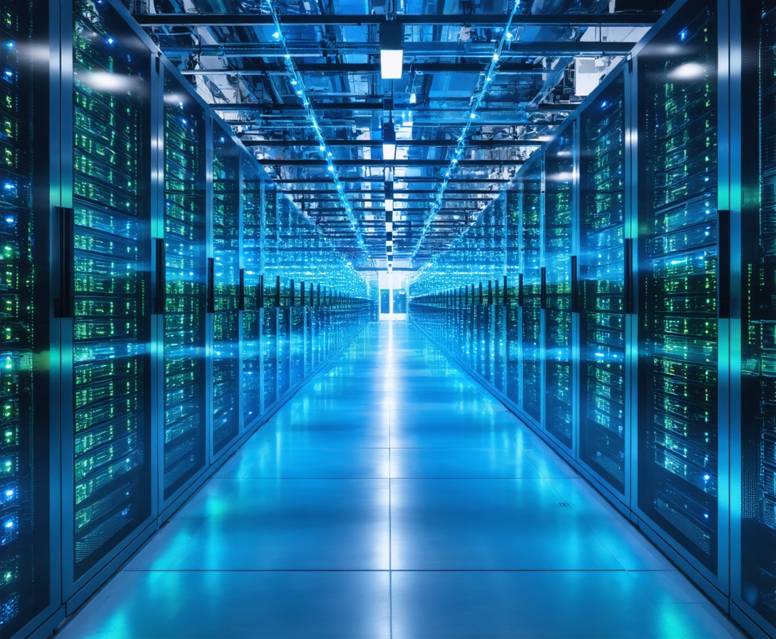 Secure high-end data server corridor